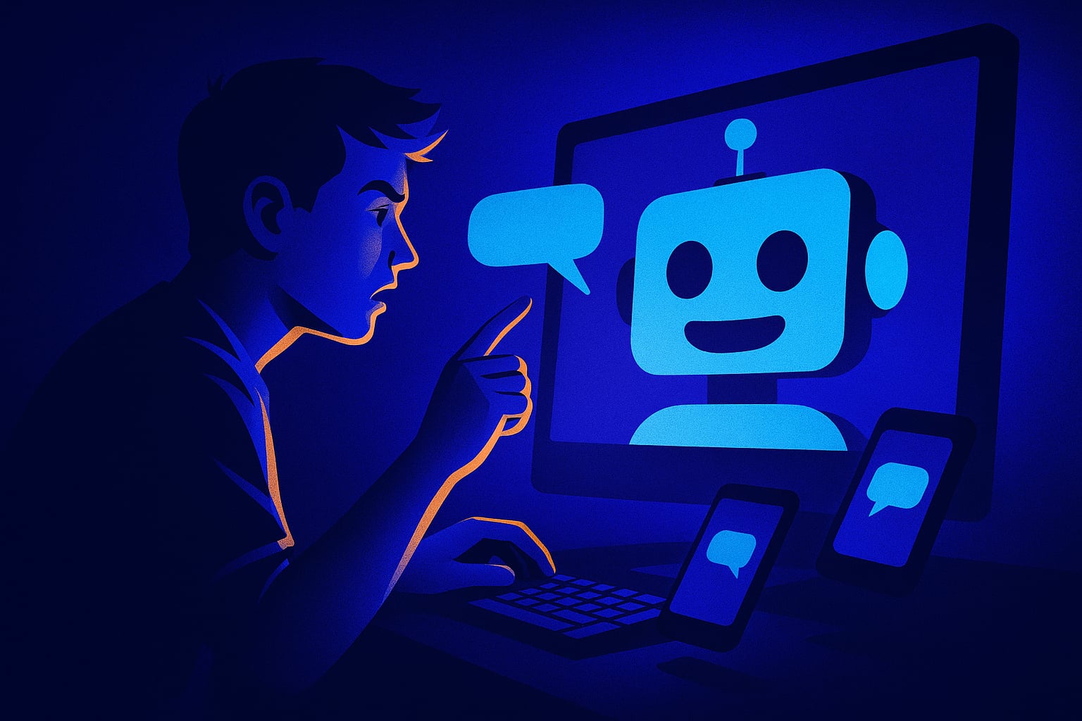 I made my Discord server's bot respond to everything. My members stopped talking to each other completely.